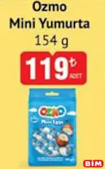 ŞÖLEN OZMO MİNİ YUMURTA 154 GR fiyat ve kampanya bilgisi